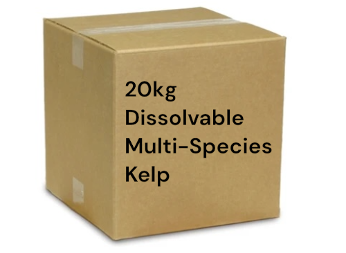 20kg Box Dissolvable Multi-Species Kelp Powder. ORGANIC CERTIFIED. #SHIPPING INCLUDED IN PRICE#