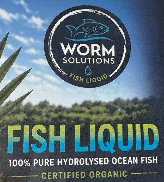 5L Worm Solutions Fish Liquid Hydrolysate #ORGANIC CERTIFIED# FREE SHIPPING!