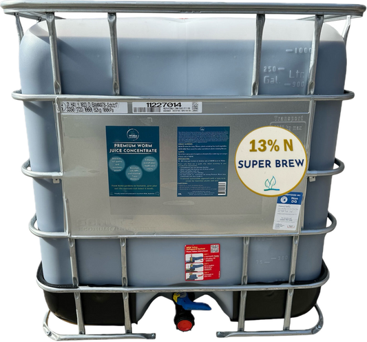 1000L Worm Solutions SuperBrew + 13% Nitrogen: