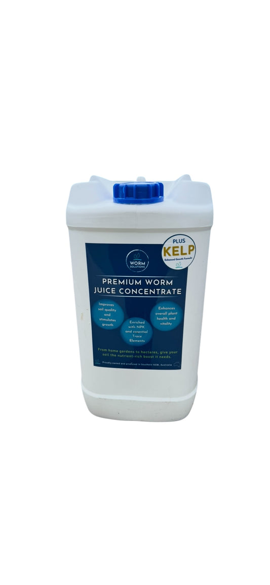 Premium Worm Solutions Worm Juice + KELP - 20L