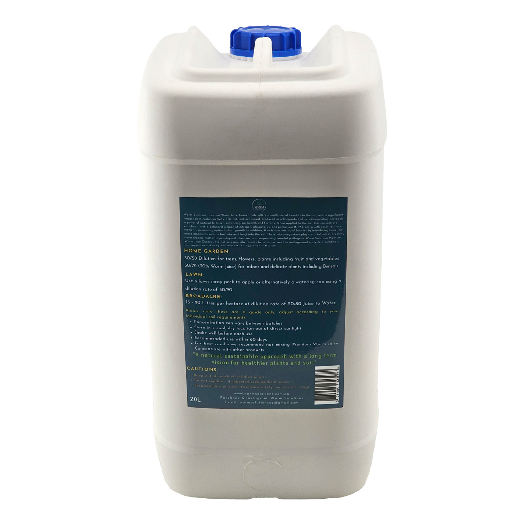Premium Worm Solutions Worm Juice - 20L