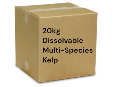 20kg Box Dissolvable Multi-Species Kelp Powder. ORGANIC CERTIFIED. #SHIPPING INCLUDED IN PRICE#
