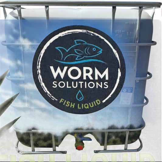 1000L Worm Solutions Liquid Fish Hydrolysate #ORGANIC CERTIFIED# FREE SHIPPING!