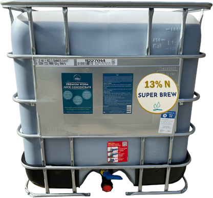 1000L Worm Solutions SuperBrew + 13% Nitrogen: