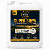 20 Litre Worm Solutions SuperBrew + 13% Nitrogen:                  #SHIPPING INCLUDED IN PRICE#
