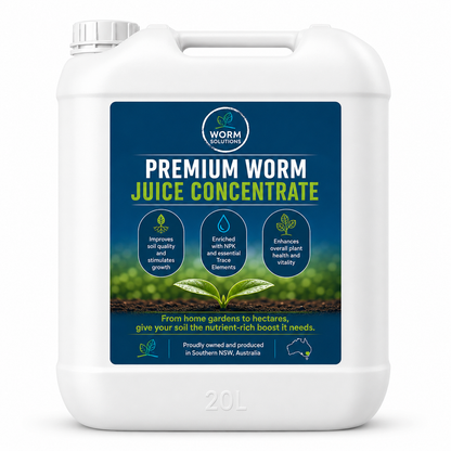 20 Litre Premium Worm Solutions Worm Juice:                       #SHIPPING INCLUDED IN PRICE#