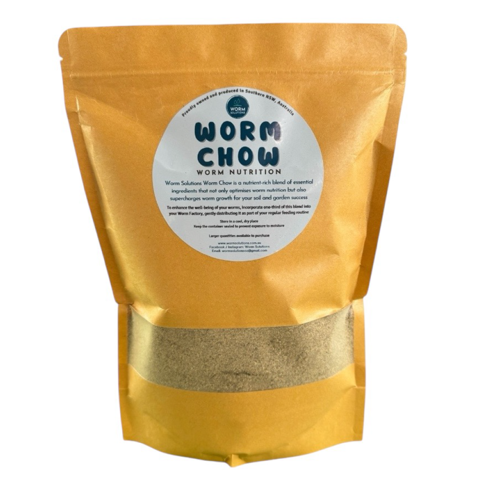 Worm Solutions Worm Chow 1kg : Fatten your worms.. # POSTAGE INCLUDED